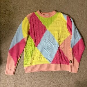 Teddy Fresh Multicolor Argyle Sweater